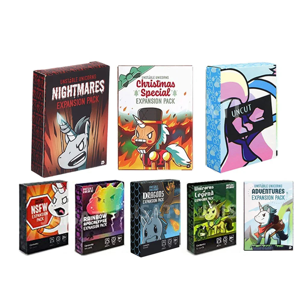 Exploding Unicorn Party Game