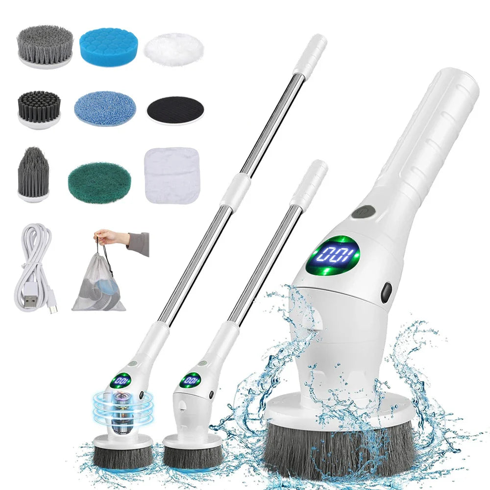 Spin & Shine Cleaning Brush