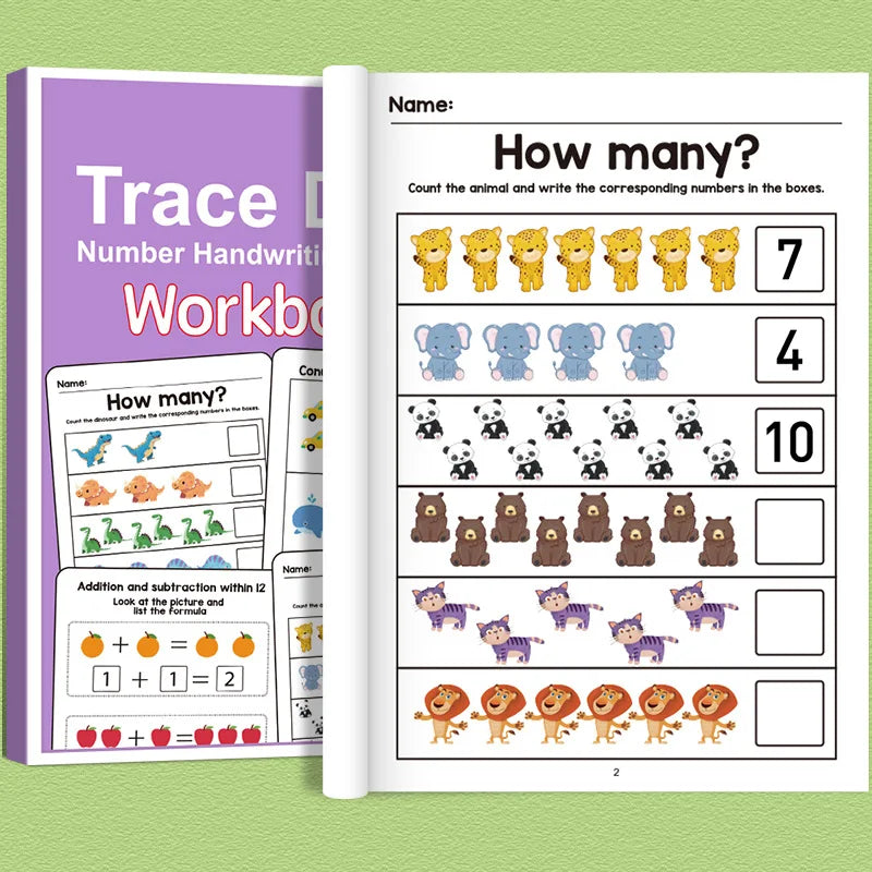 Fun Math Adventure Workbook